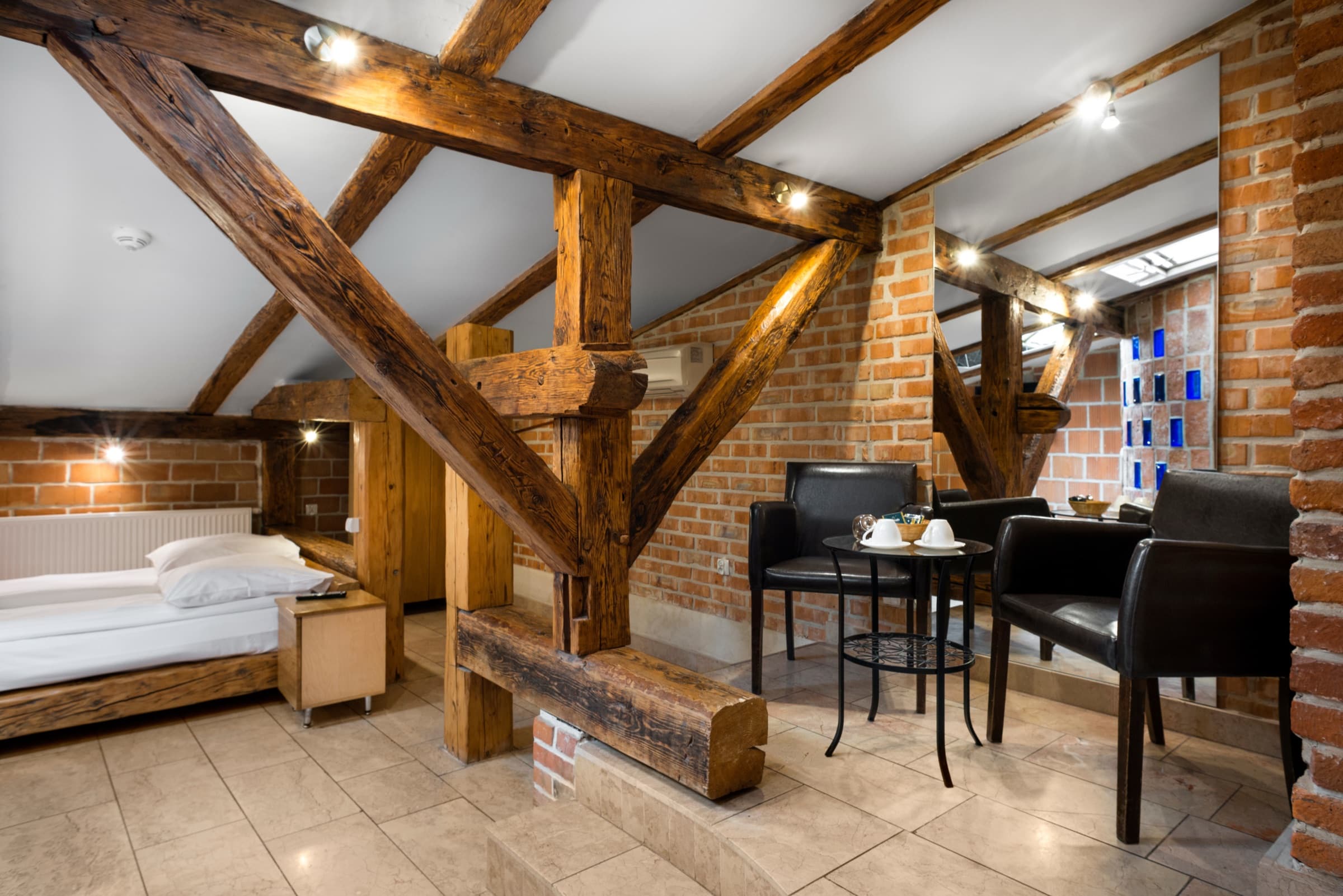 Mansard Studio — overview, Aparthotel Stare Miasto, Kraków