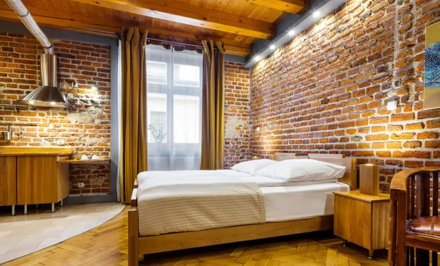 Studio interior at Aparthotel Stare Miasto, Kraków